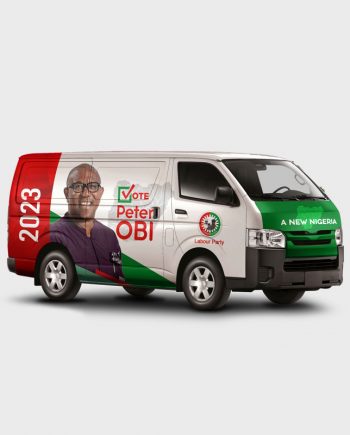 election campaign vehicle branding port harcourt nigeria